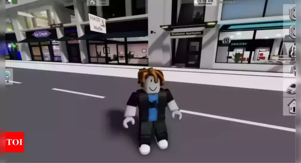 Brookhaven game in delta executor for roblox player